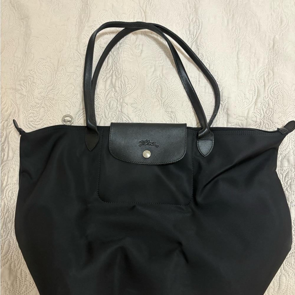 Longchamp large Black Tote Bag